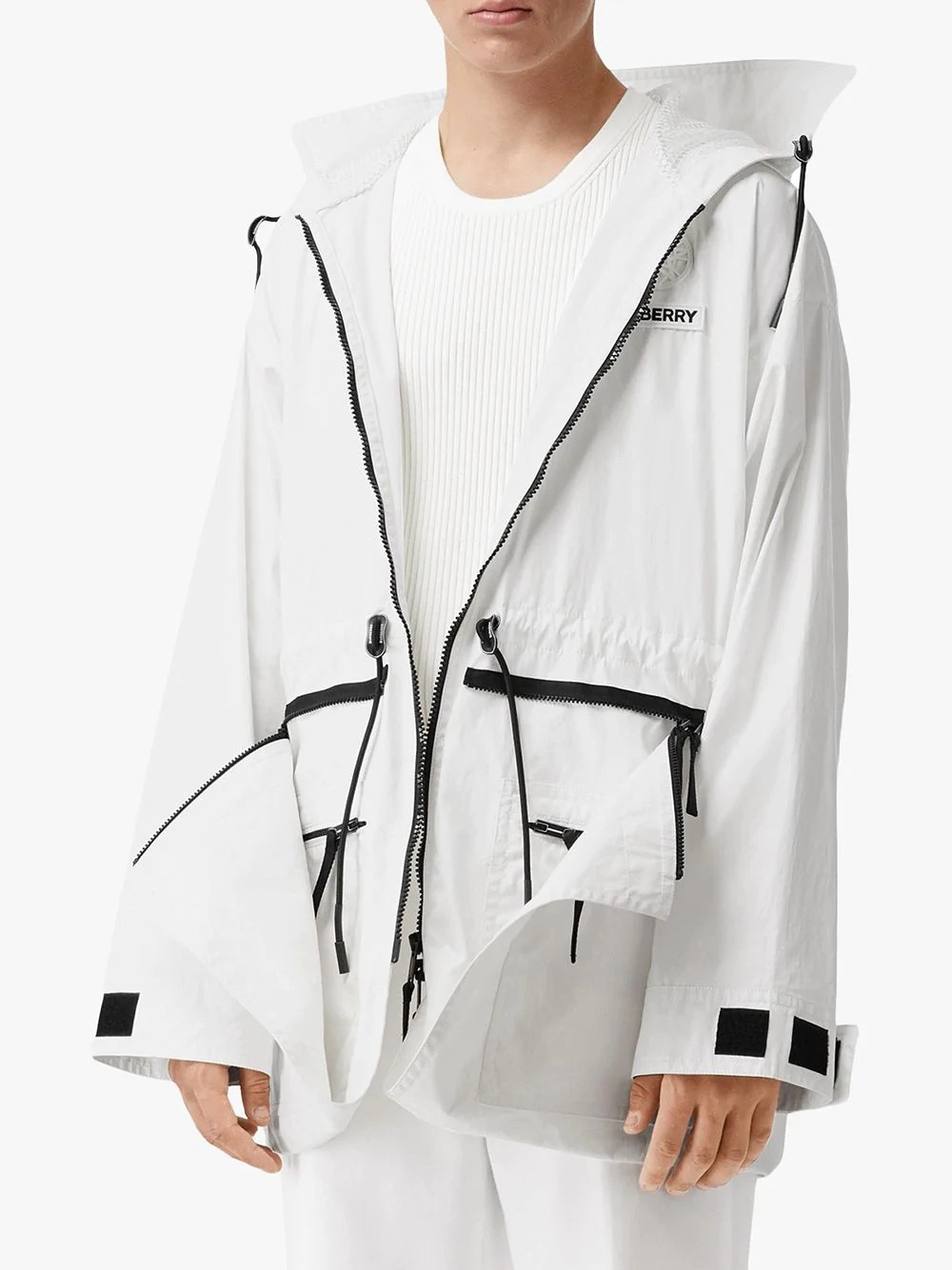 zip panel technical parka - 3