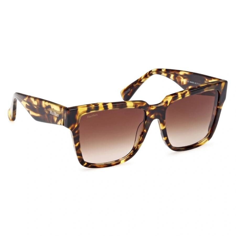 Max Mara Gradient Brown Square Ladies Sunglasses MM0078 GLIMPSE2 53F 57 - 2
