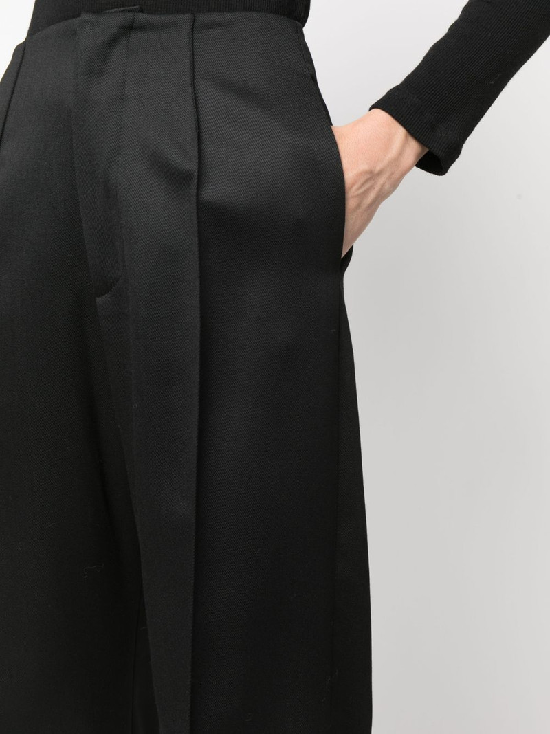 high-waist flared trousers 5