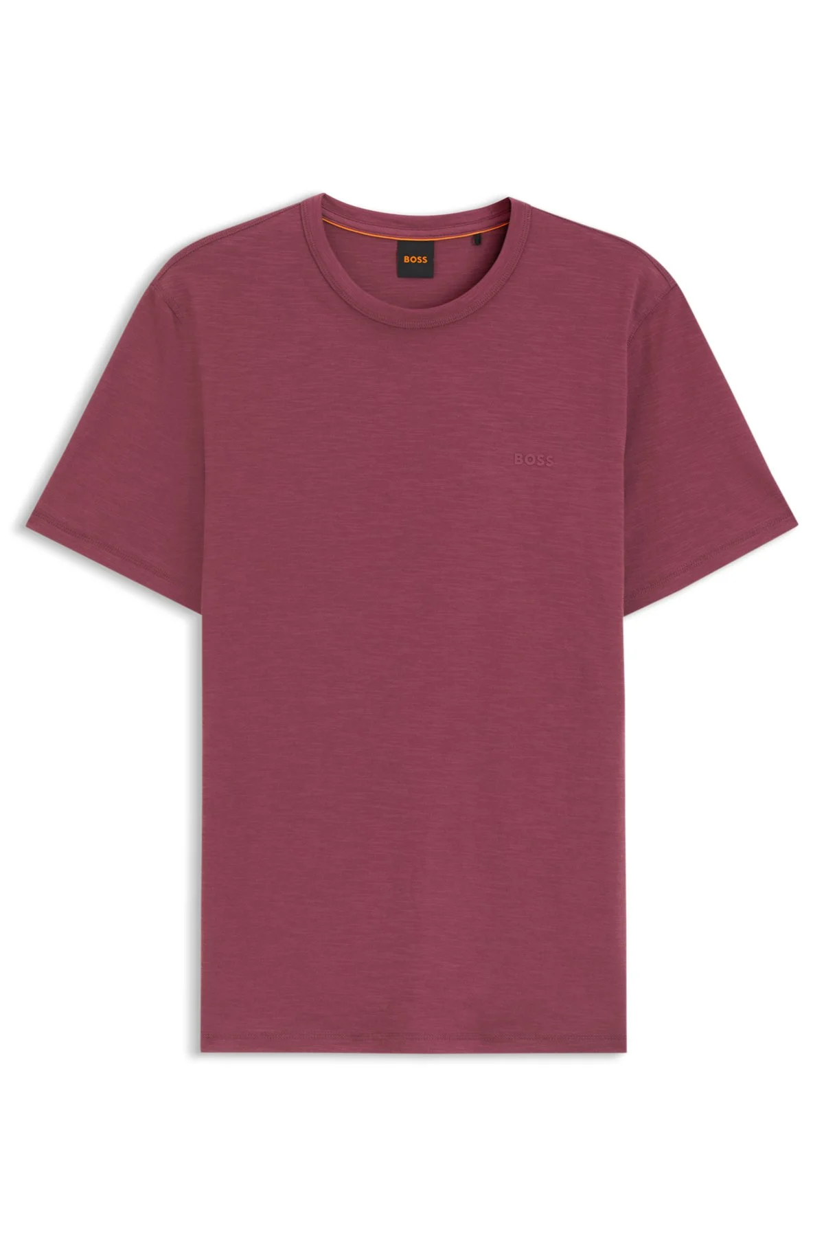 COTTON JERSEY T-SHIRT WITH LOGO DETAIL - 1