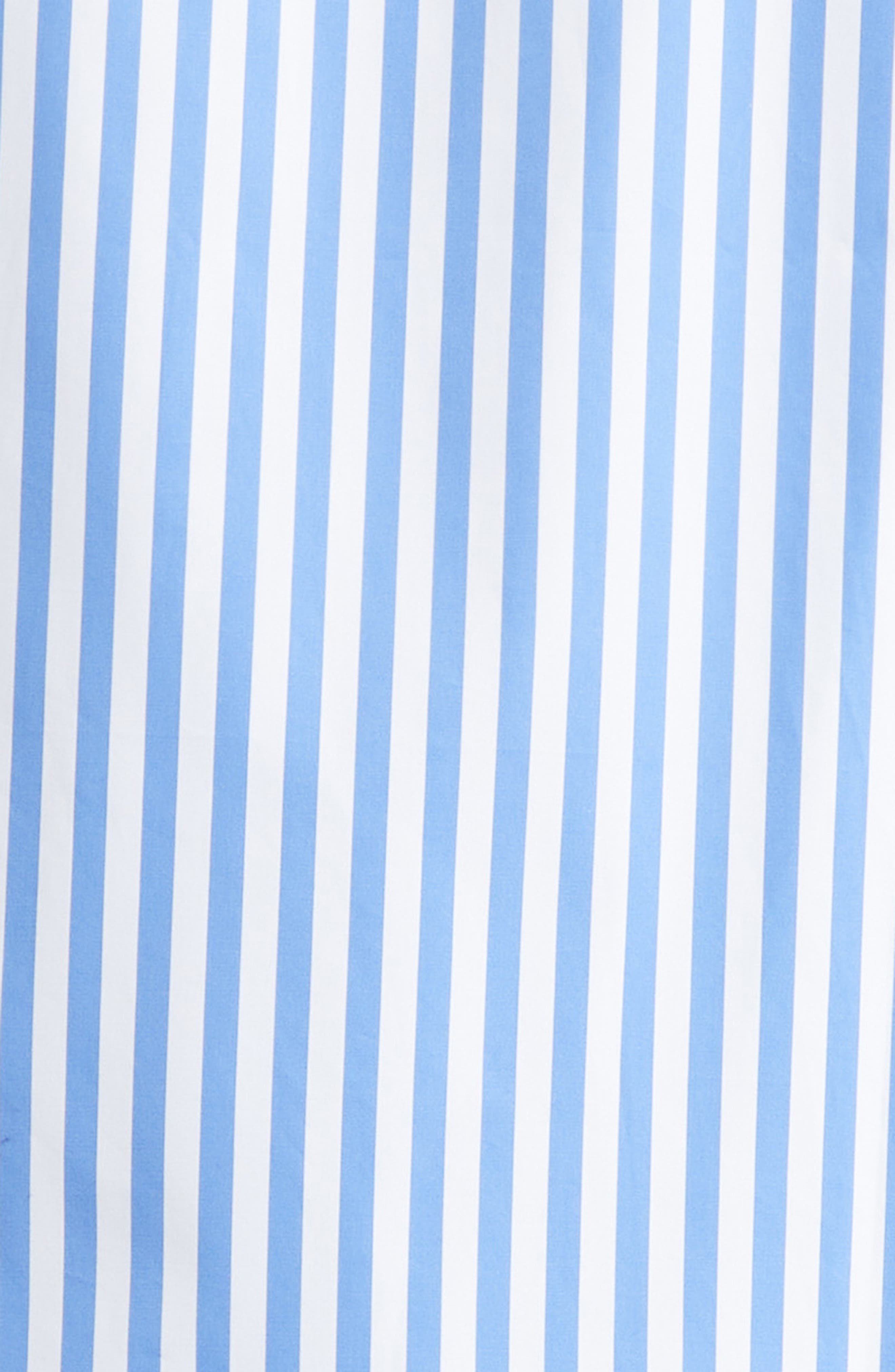 Thom Browne Straight Fit Stripe Button-Down Shirt in Medium Blue at Nordstrom - 7