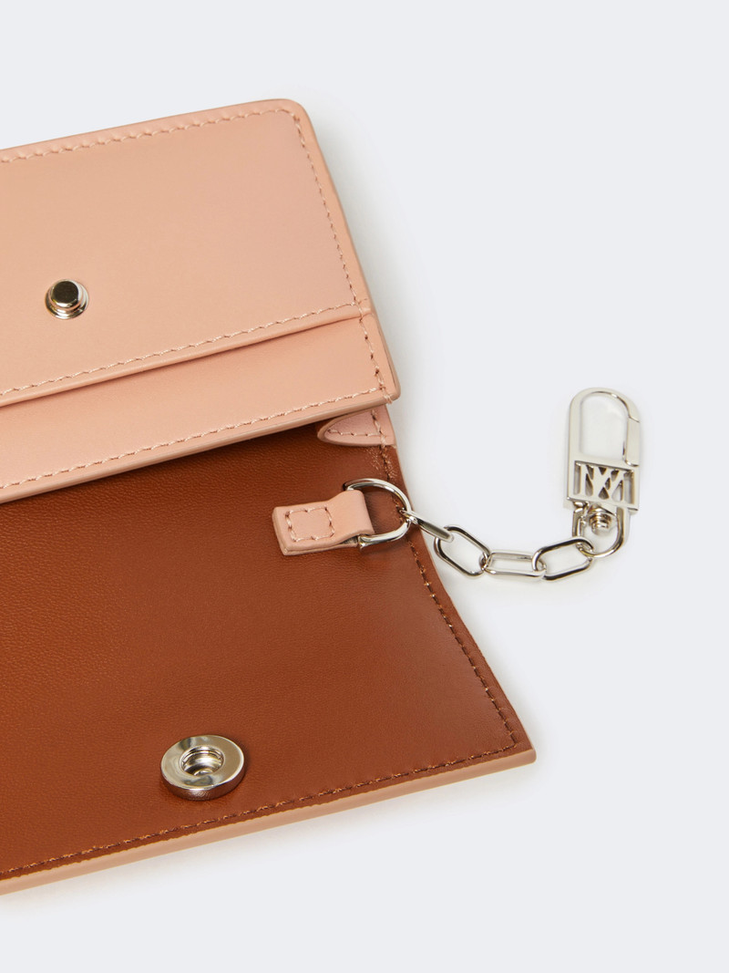 Max Mara PURSE Leather purse - PINK outlook