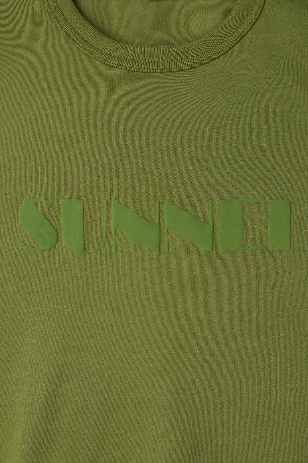 BIG LOGO SPRAYED T-SHIRT / military green - 6
