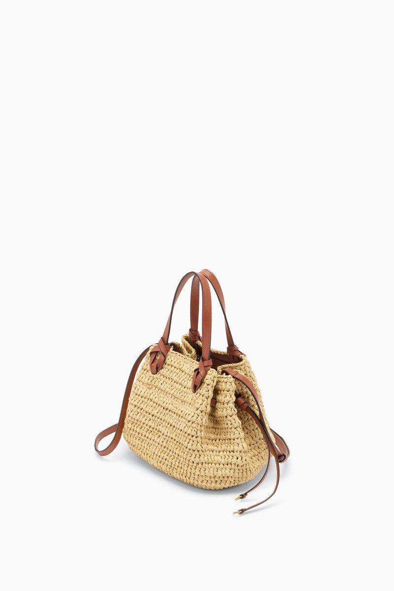 ULLA JOHNSON Gio Raffia Crossbody outlook