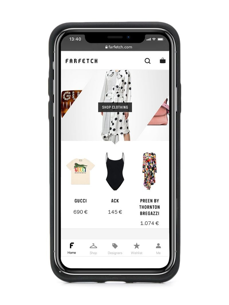 Dolce & Gabbana Dauphine iPhone X case outlook