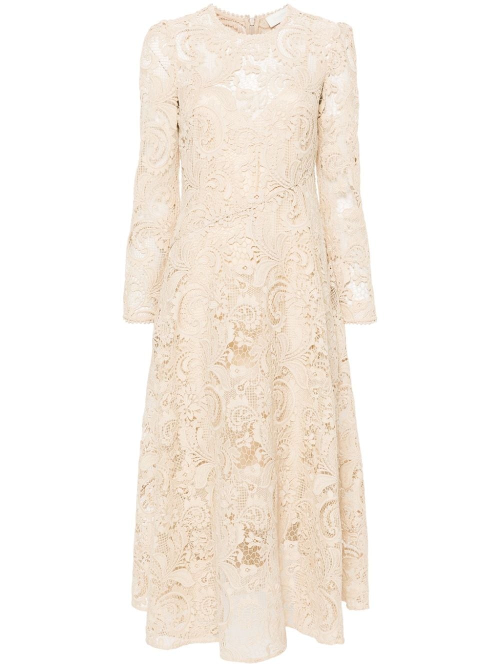 Waverly lace midi dress - 1