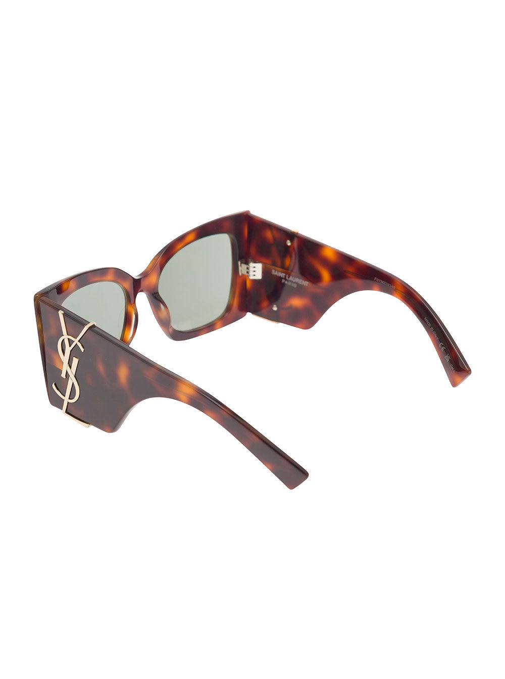 Saint Laurent Women Sl M119 Blaze Sunglasses In Brown Acetate Woman - 2