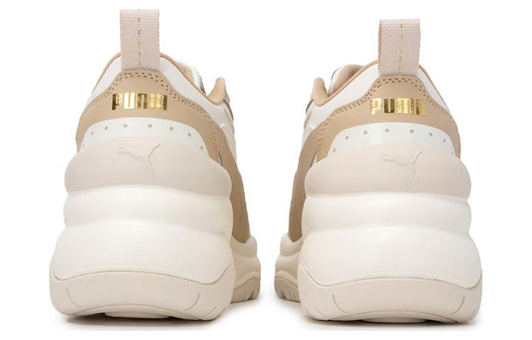 (WMNS) PUMA Cilia Wedge 'Warm White Toasted Almond' 393915-04 - 4