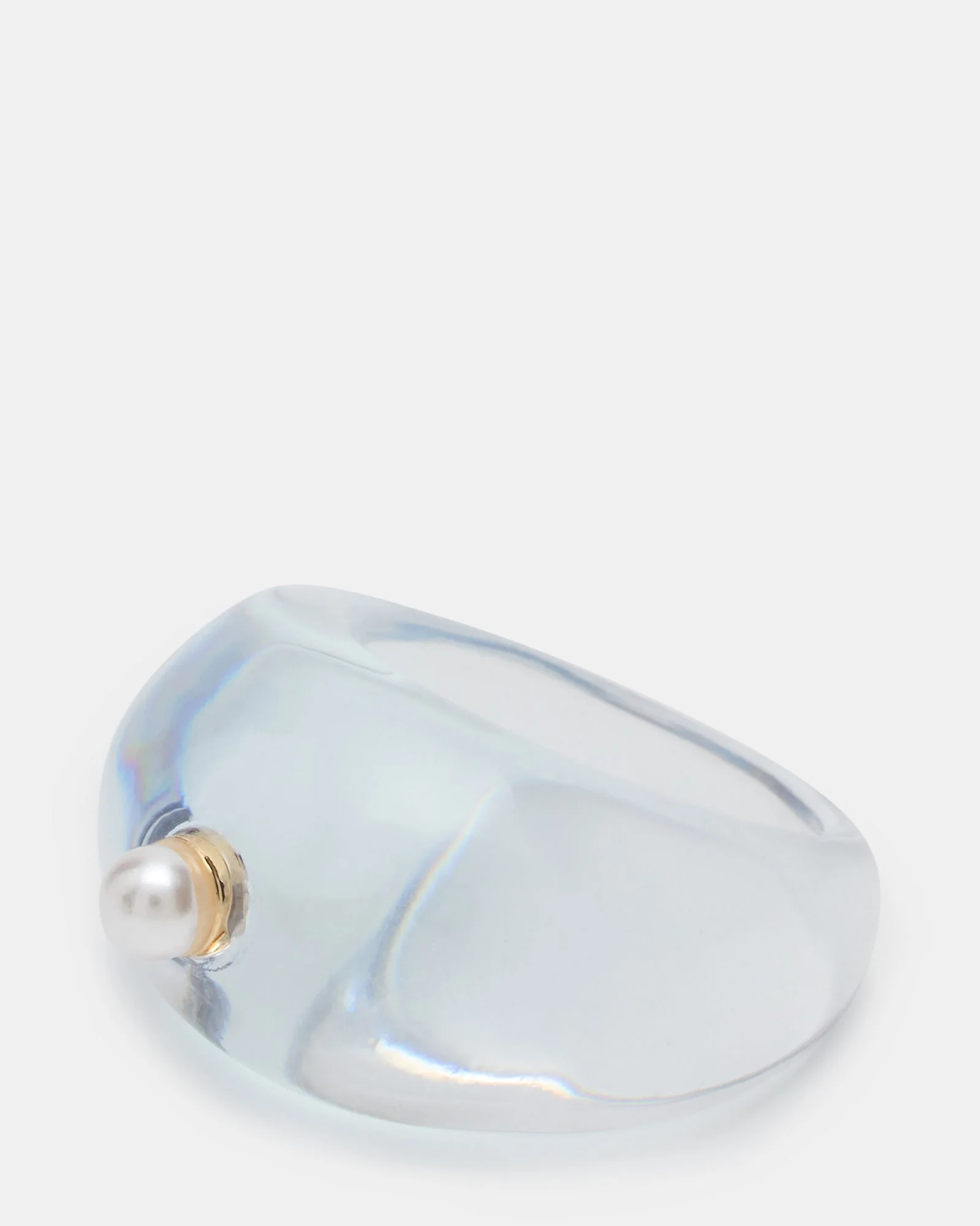 OVAL-CUT JELLY RING BLUE - 1