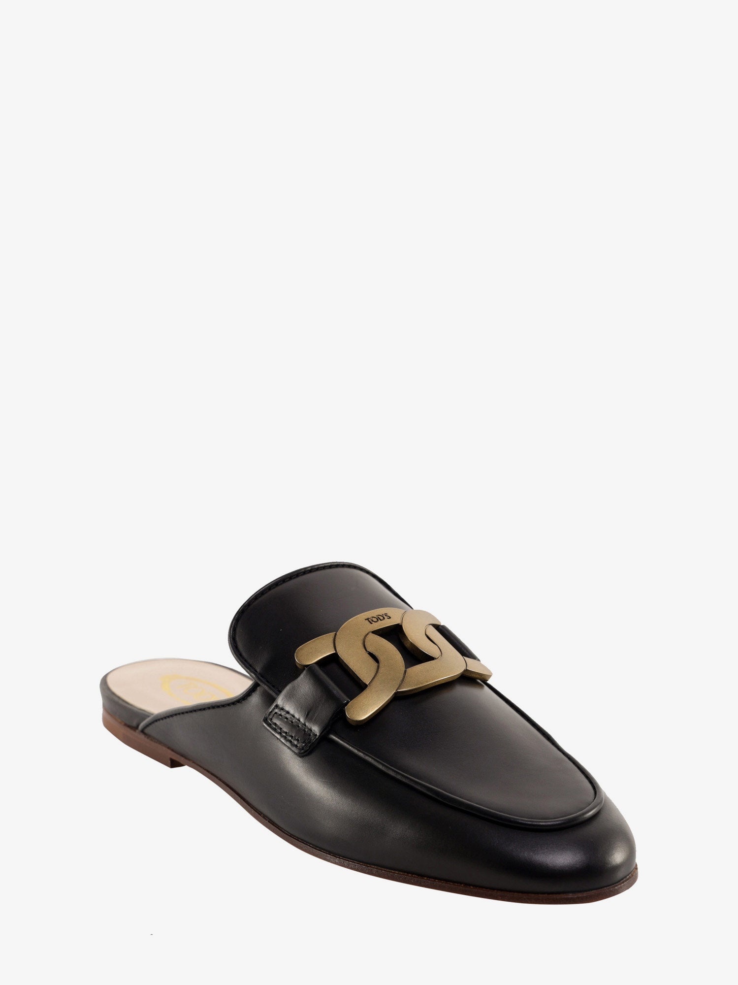 サンダル・ミュール TOD'S RUBBER SABOT IN LEATHER Tod's Rubber Sabot In Leather | italist