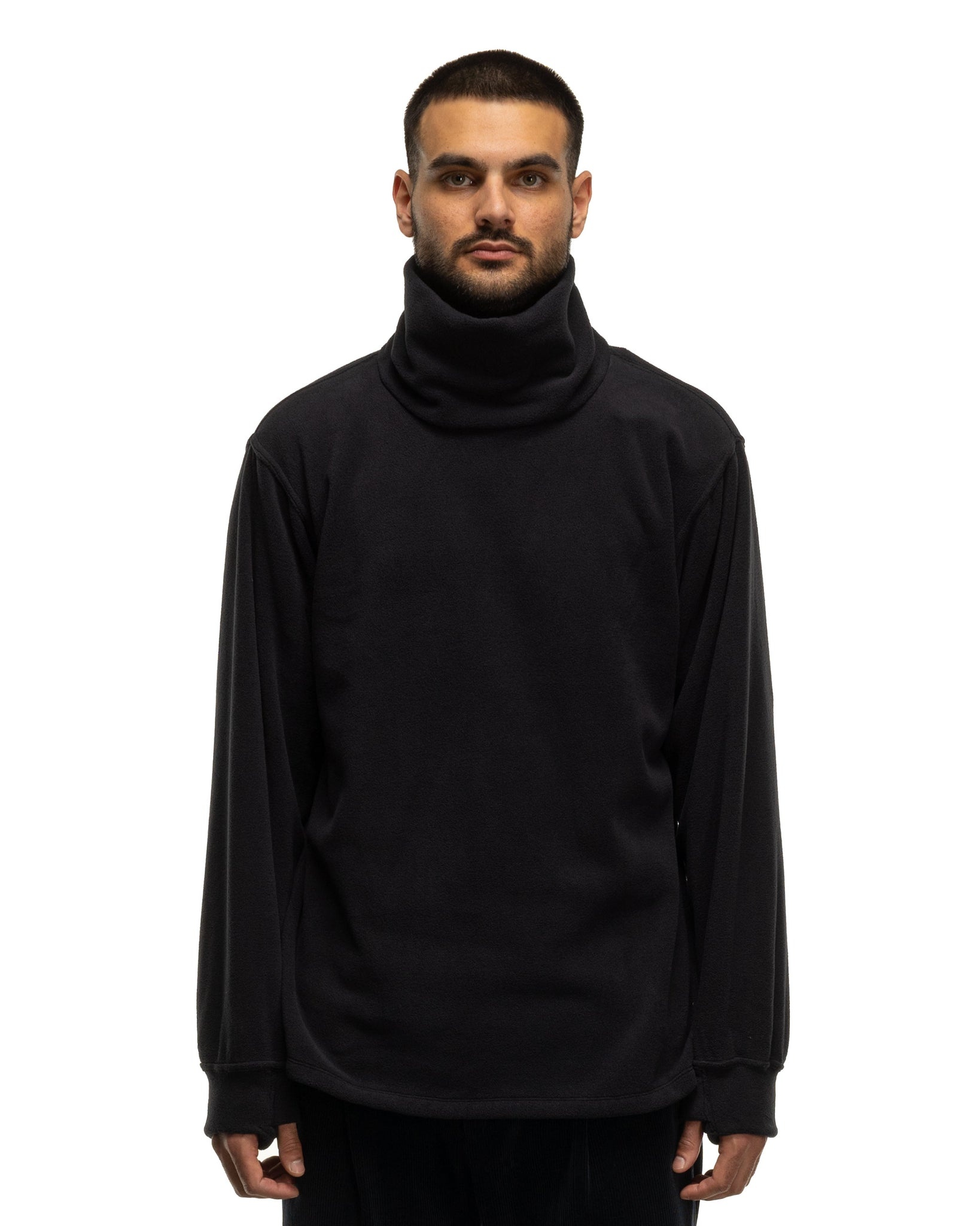 nonnative Dweller Turtle Neck Pullover Poly Fleece Polartec Black |  havenshop | REVERSIBLE