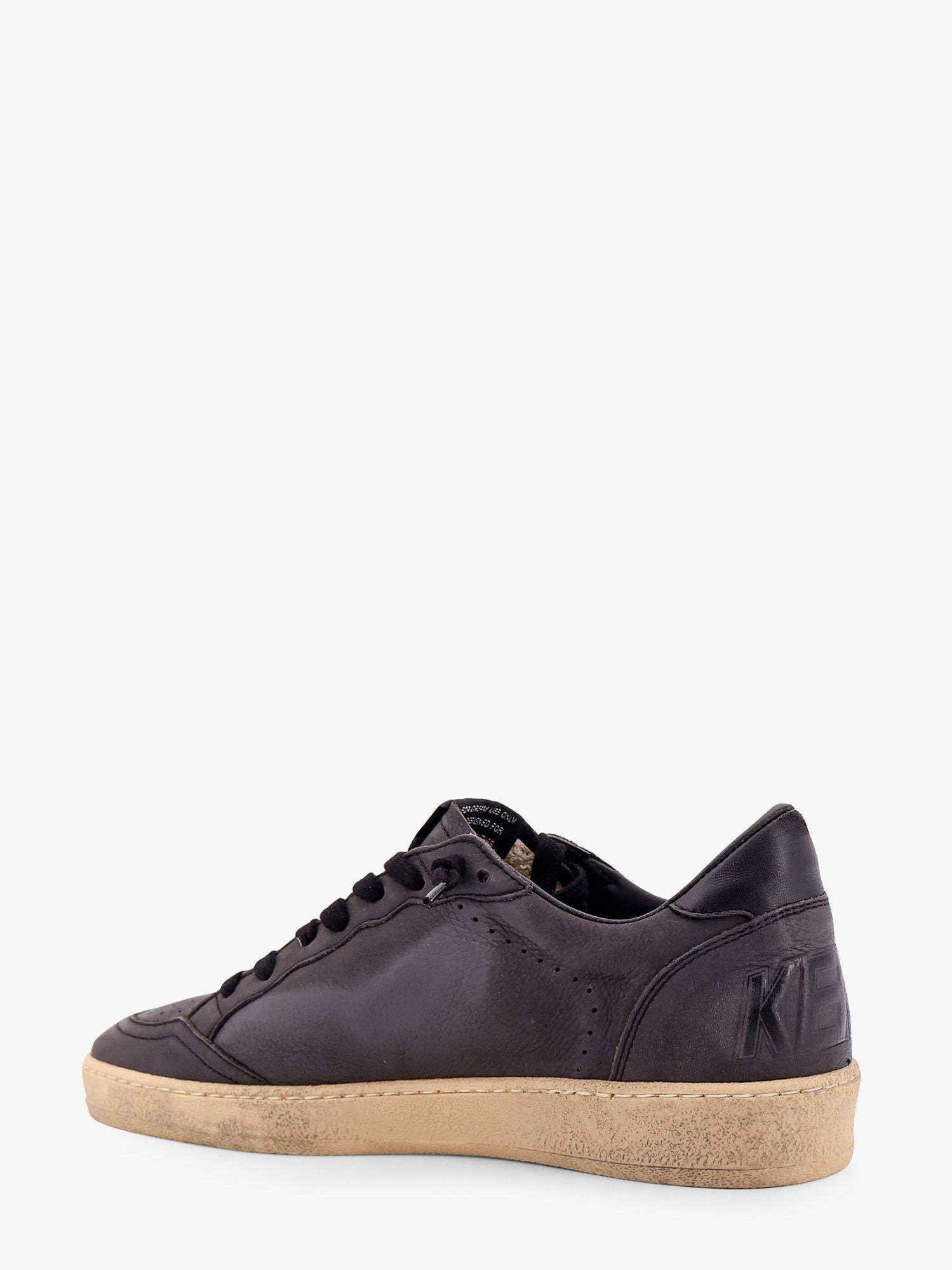 BALL STAR LOW-TOP LEATHER SNEAKERS - 3