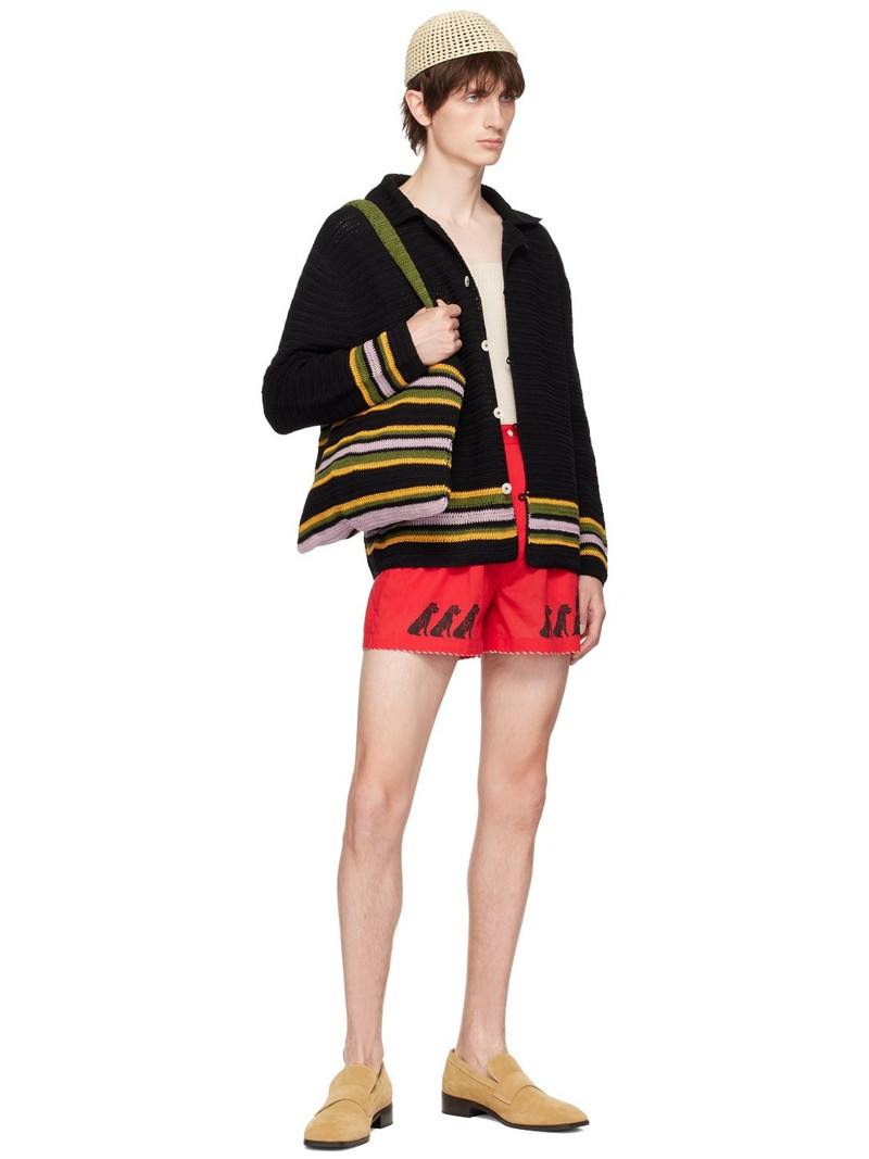BODE Black Harbor Stripe Cardigan outlook