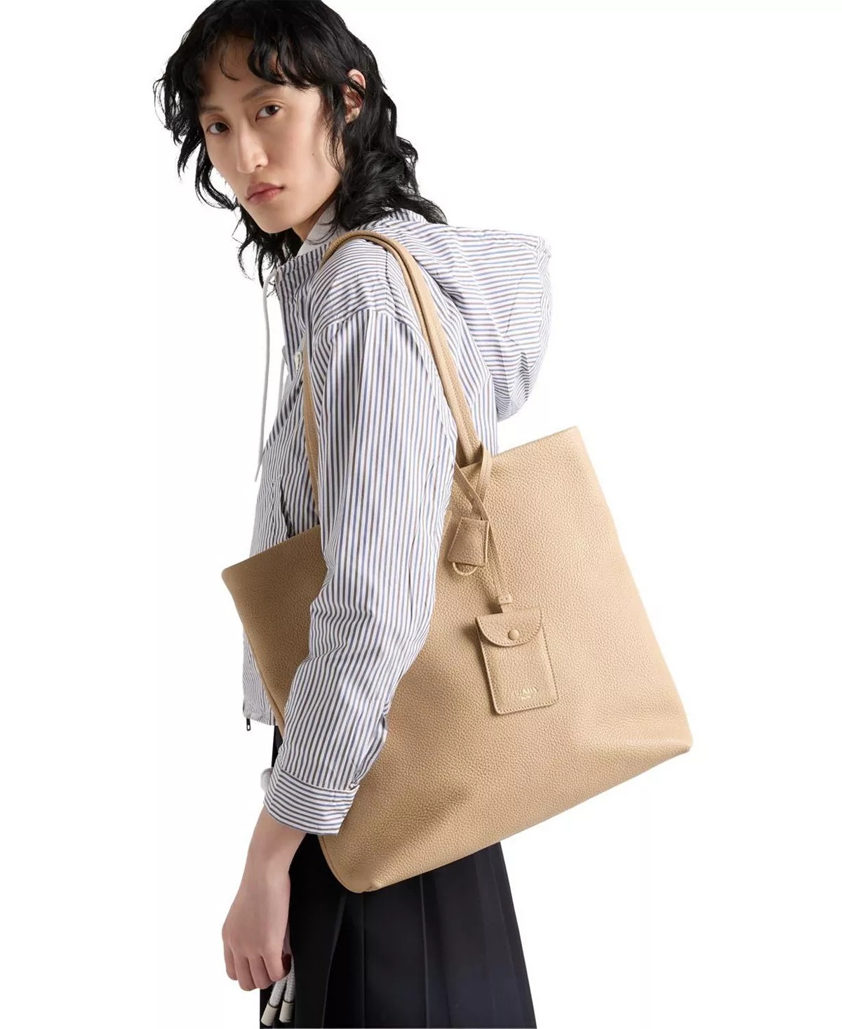 Large Leather Tote Bag - 4