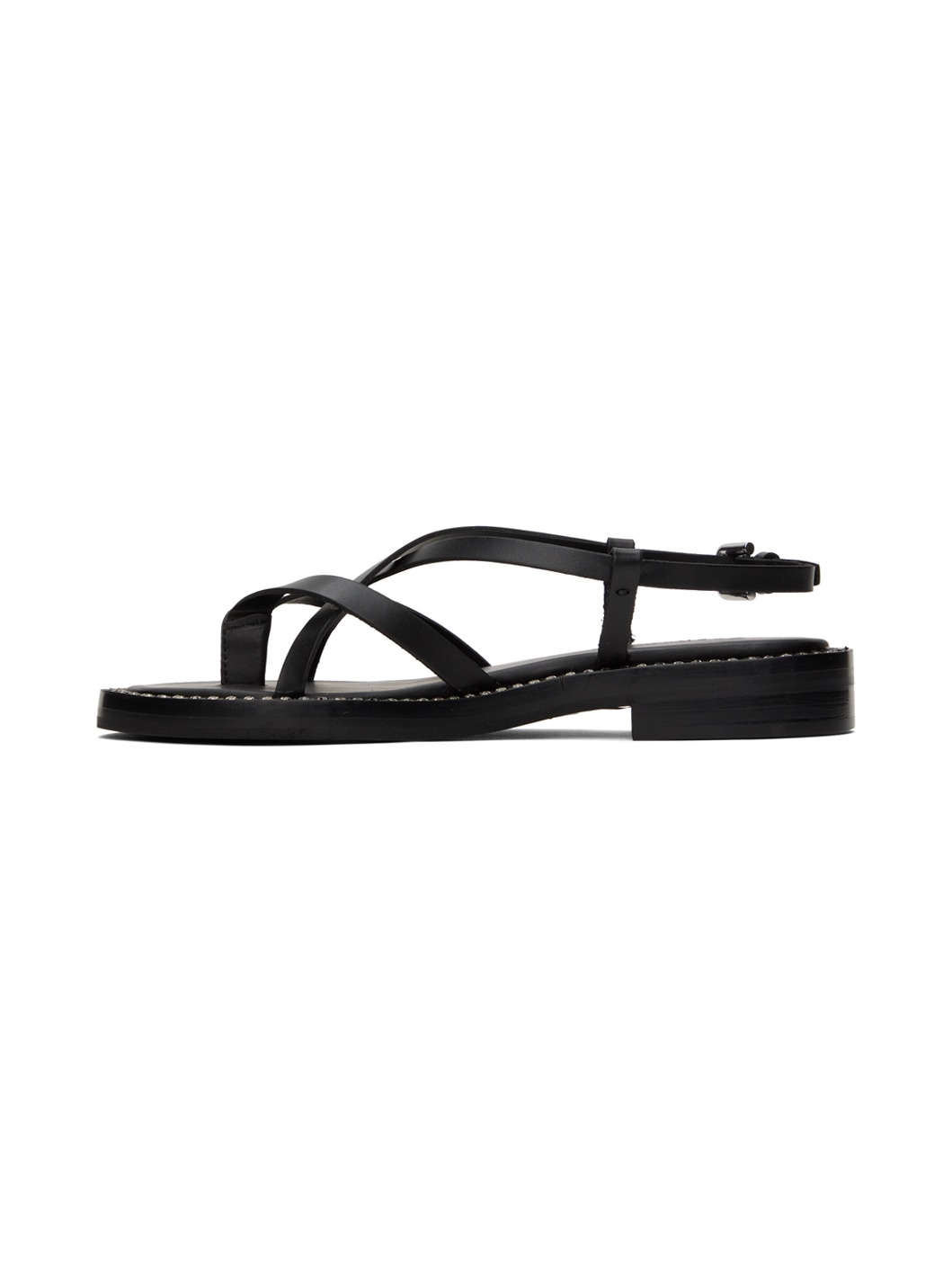 Black Lynette Sandals - 3