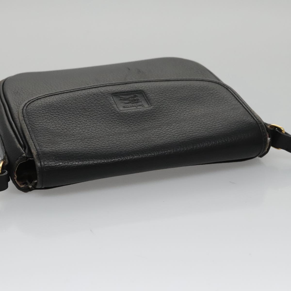 Burberry Shoulder Bag Leather Black - 6