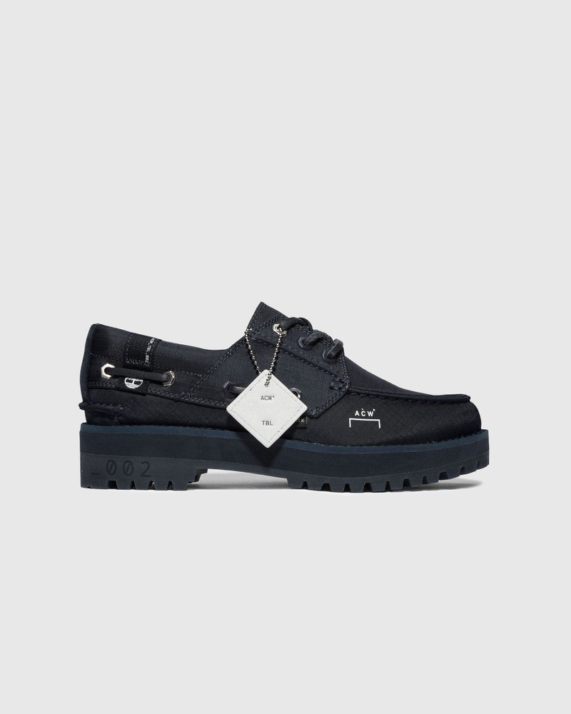 A-Cold-Wall* x Timberland – 3-Eye Boat Shoe Dark Sapphire Navy 1