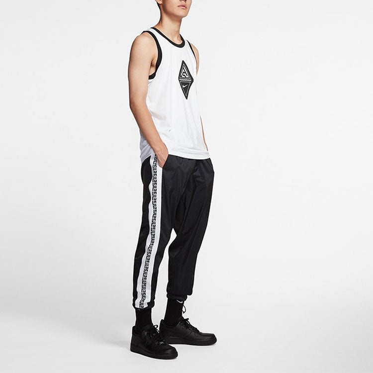 Nike Giannis Alphabet Basketball Sleeveless Vest 'White' CD9557-100 - 5