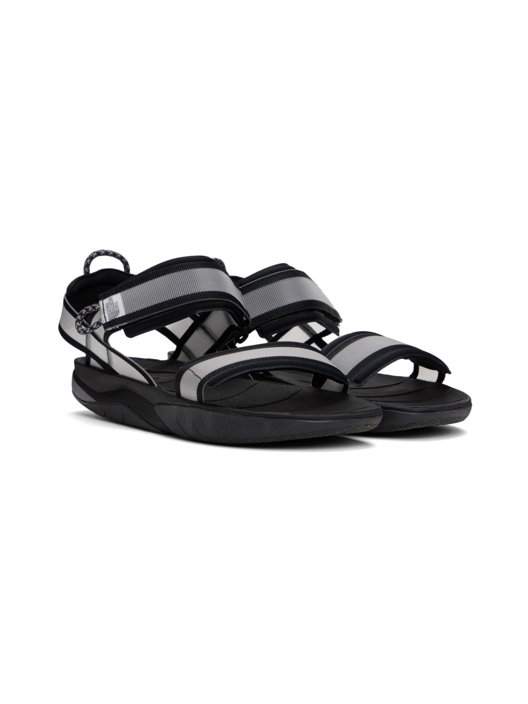 Gray & Black Skeena Sandals - 4