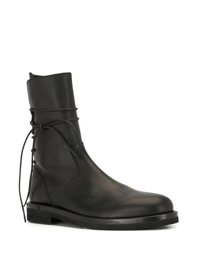 Ann Demeulemeester rear lace-up ankle boots outlook