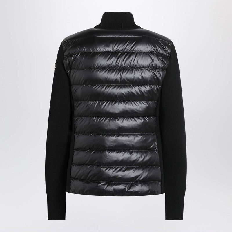 Moncler Black Padded Zip-Up Cardigan Women - 2