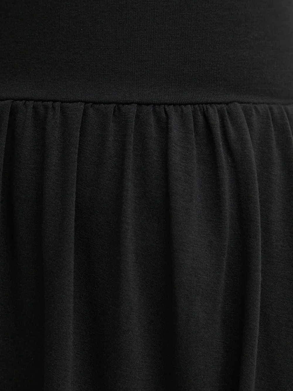 strapless gathered-hem dress - 4