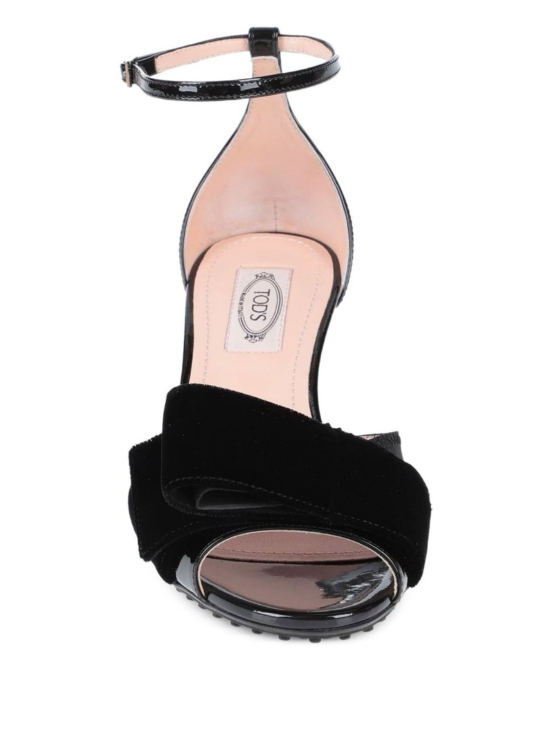 50mm velvet sandals 4
