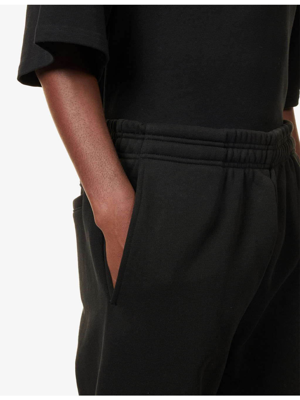 Straight-Leg Relaxed-Fit Cotton Jogging Bottoms - 5