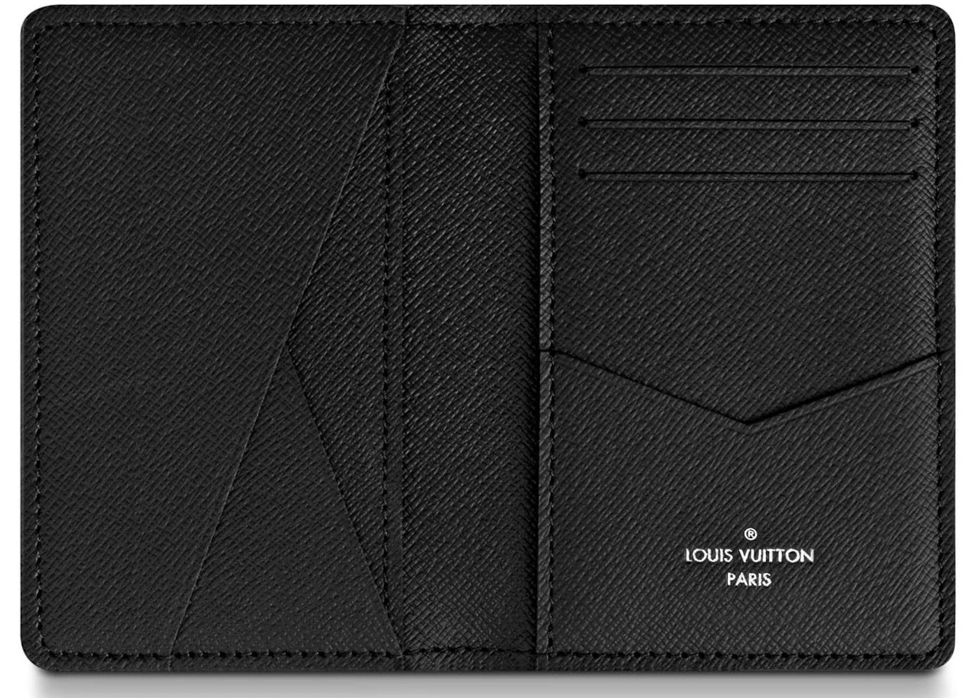Louis Vuitton Pocket Organizer Damier Graphite Map Black Lining - 3