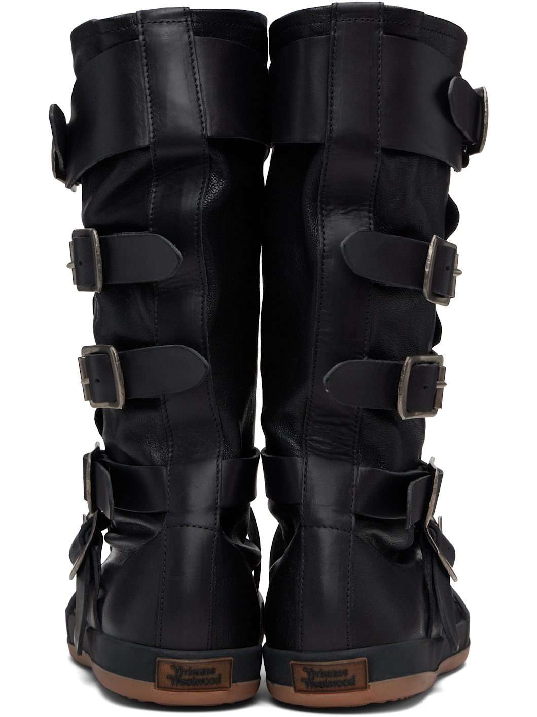 Black Animal Pirate Boots - 2
