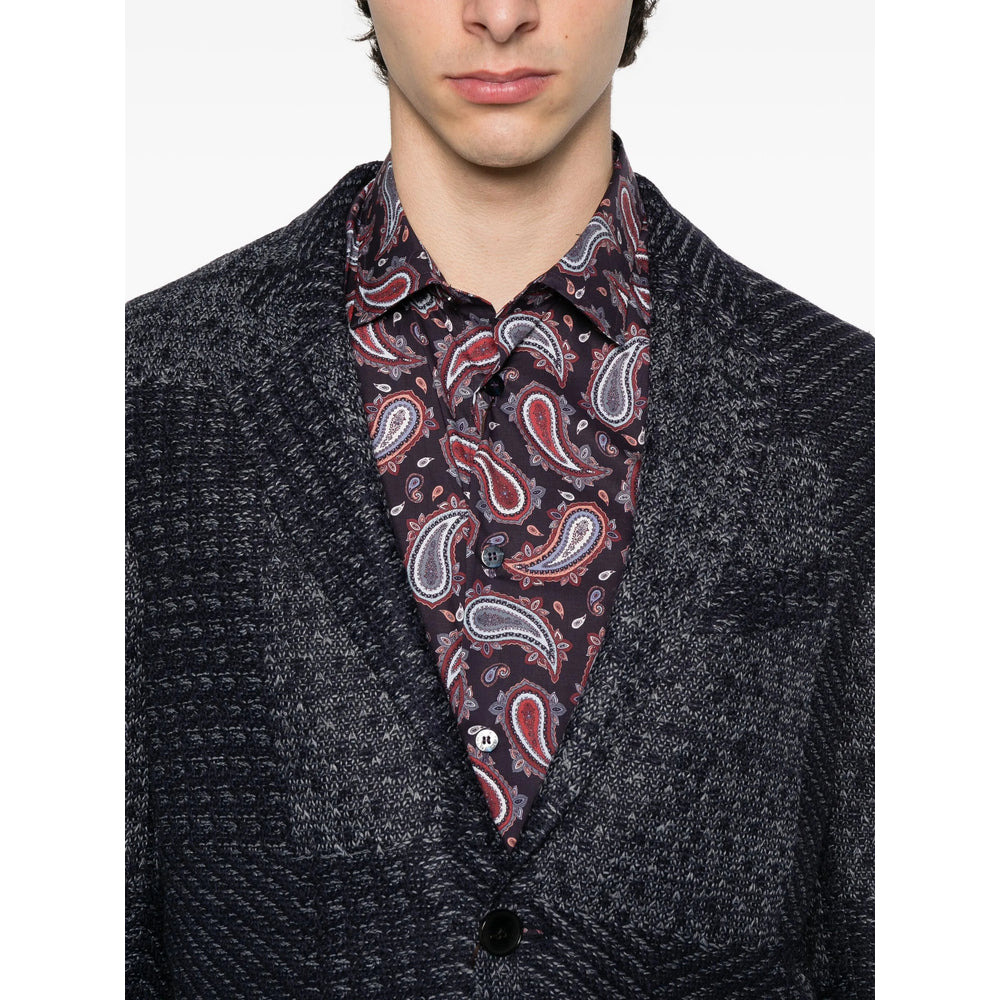 Etro Blue Jackets - Blazers Men - 2