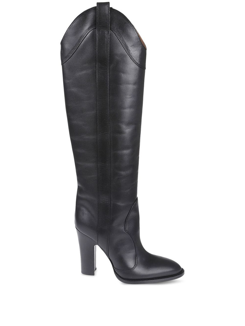 leather boots 1