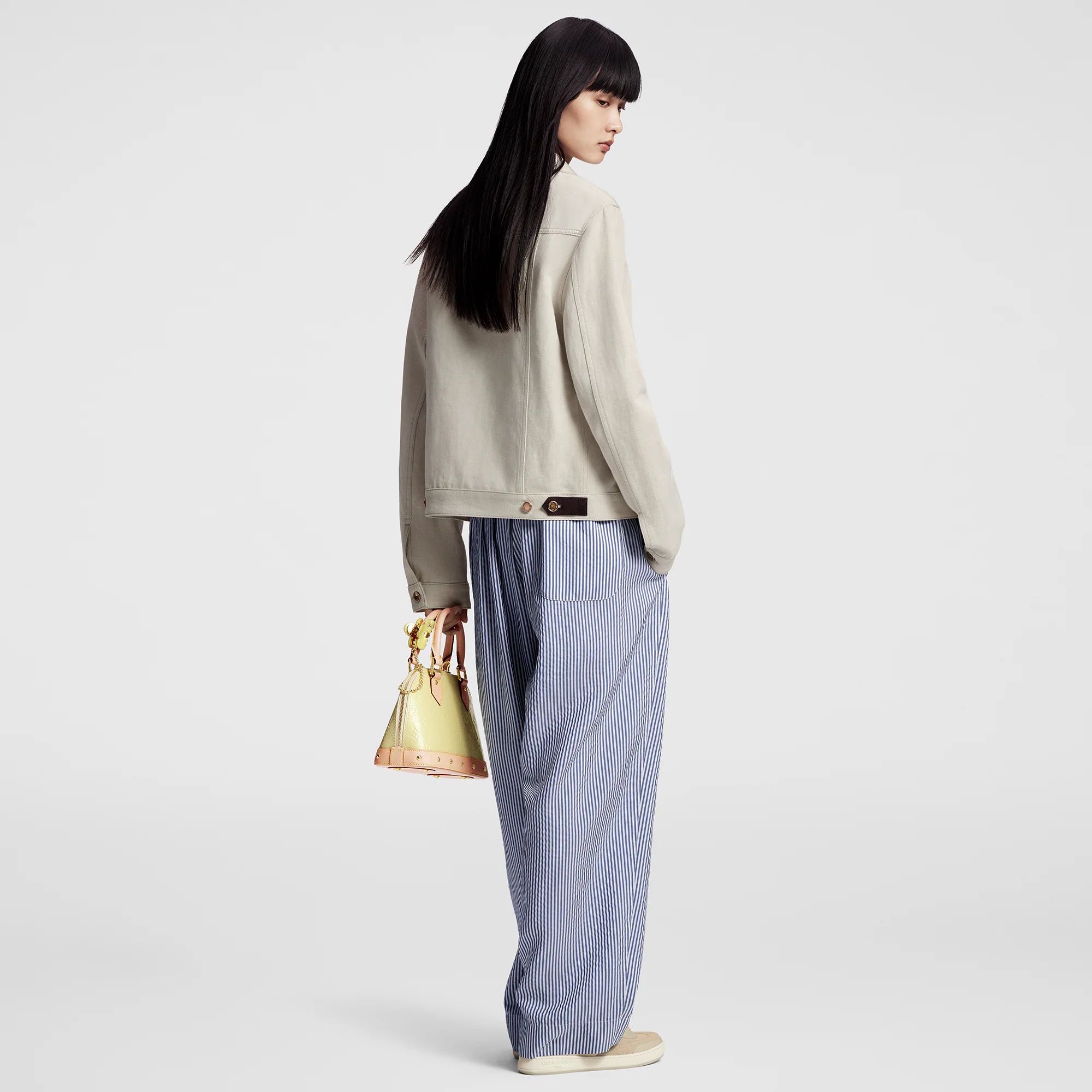 Patch Pocket Gabardine Jacket - 5