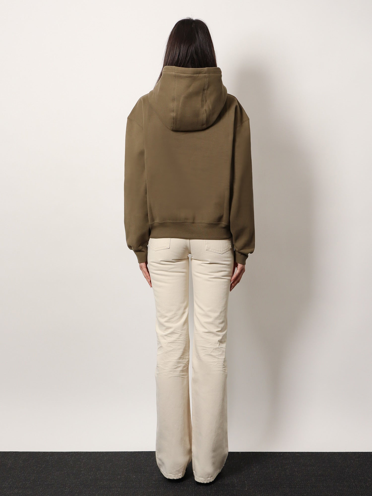 Saint Laurent Cotton Sweatshirt With Logo Embroidery - 3
