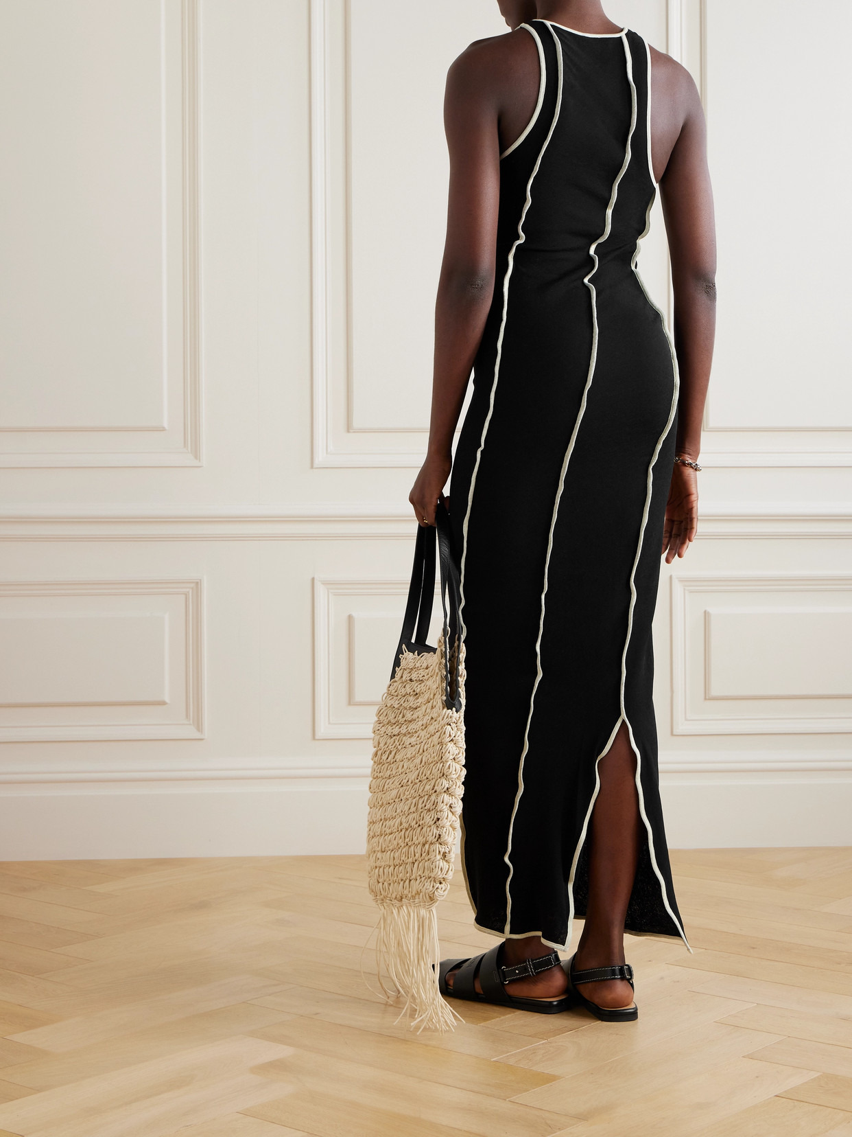 Wanda Striped Recycled-jersey Maxi Dress - 3