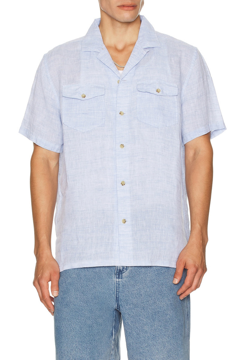 FAHERTY Reserve Basque Camp Shirt outlook