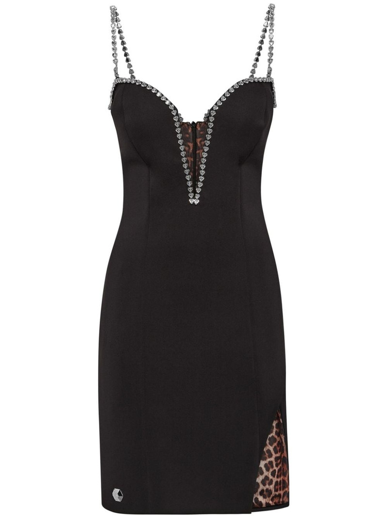 crystal-embellished minidress 1