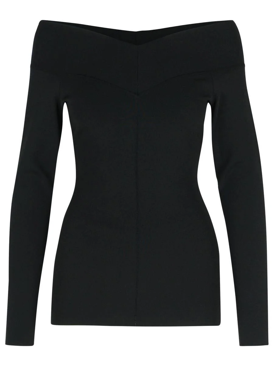 Stella McCartney Black Viscose Blend Top - 1