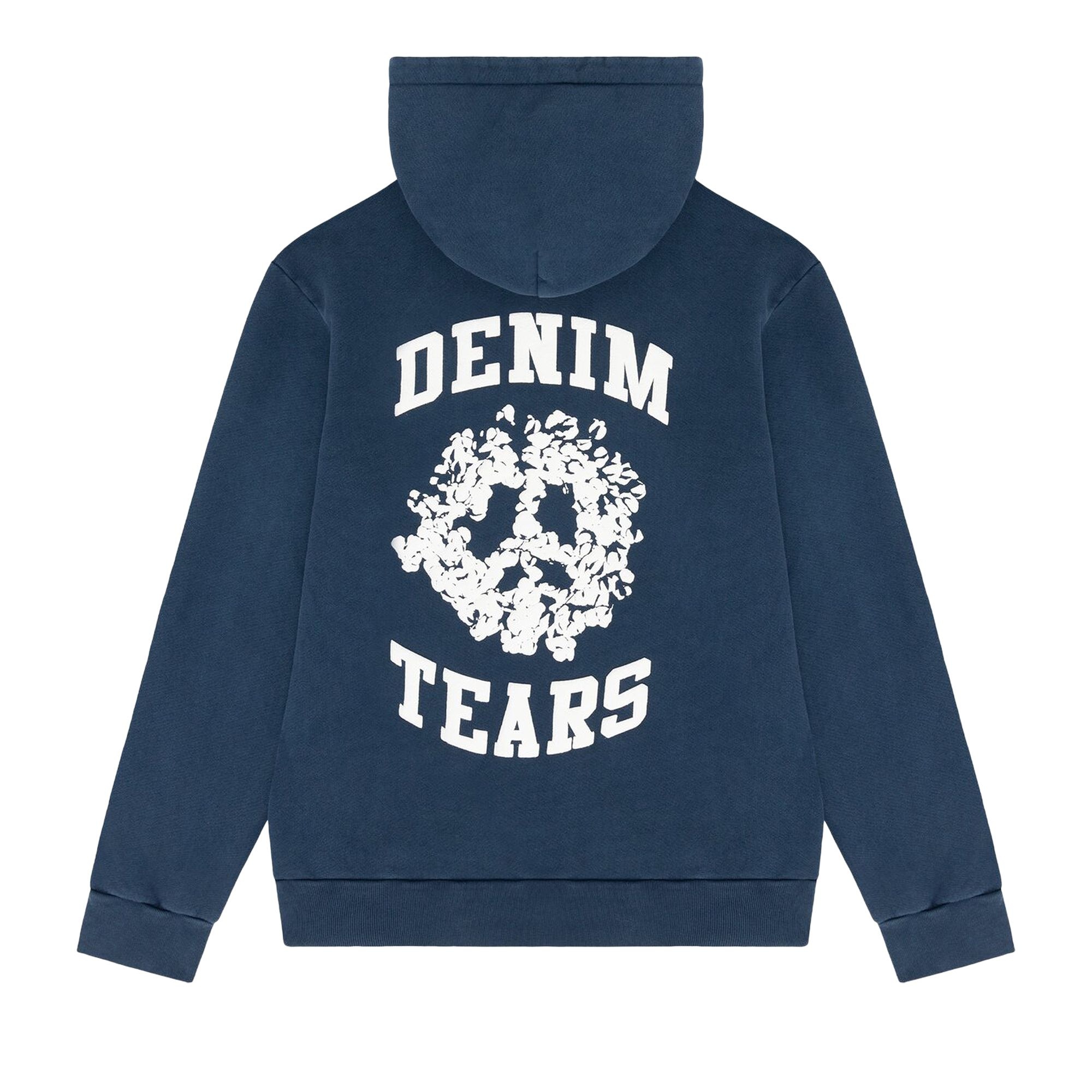 Denim Tears University Zip Hoodie 'Navy' - 2