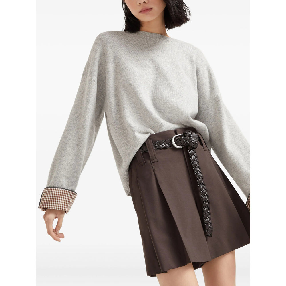Brunello Cucinelli Grey Knitwear - Jumpers Women - 4