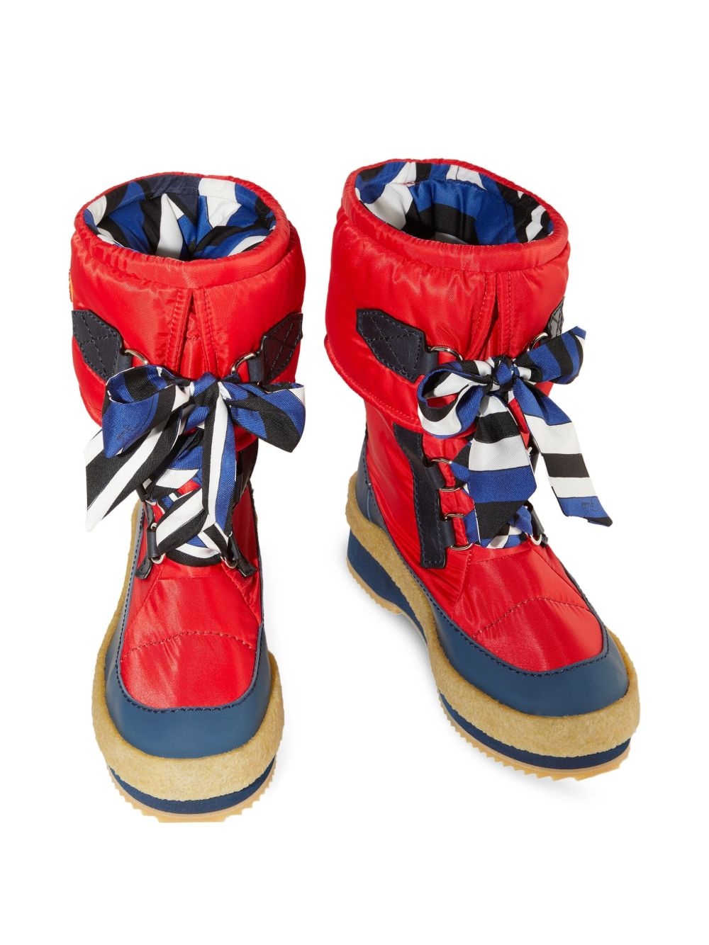Iride ribbon-bow snow boots - 2