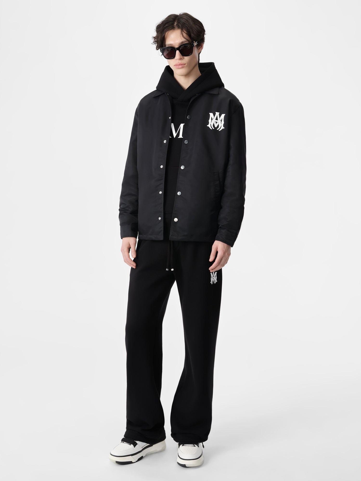 【定価¥285,000】 新品未使用 AMIRI COACH JACKET MA COACH JACKET - Black | AMIRI