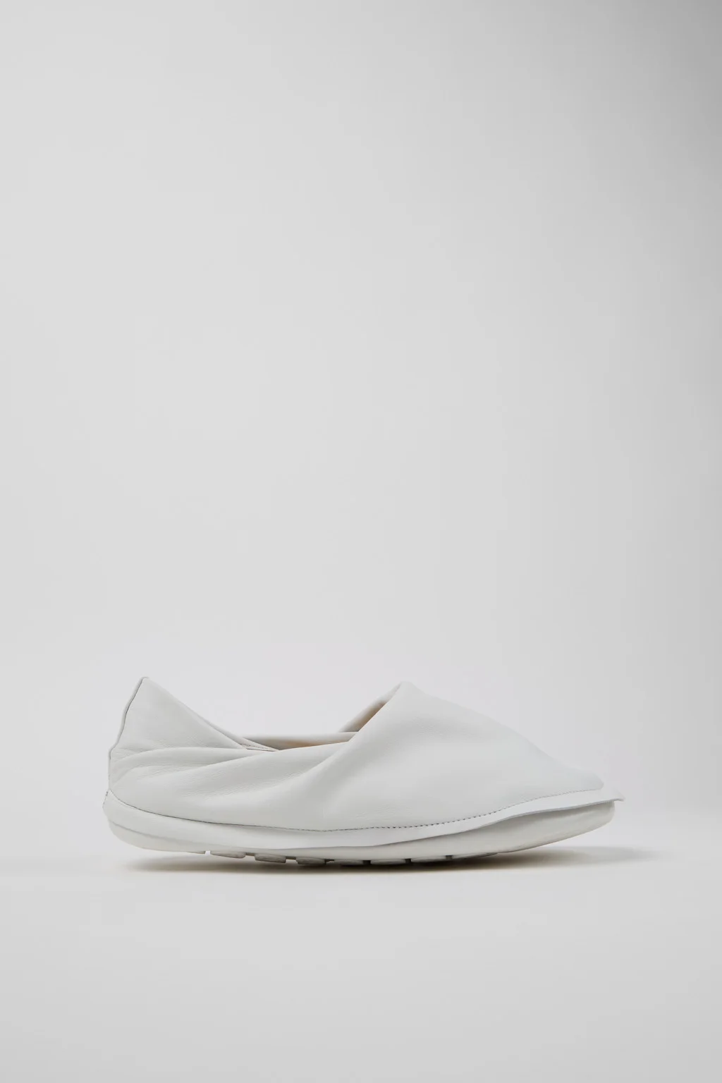 Camper x ISSEY MIYAKE - Peu Form White Leather Shoes for Men. - 1