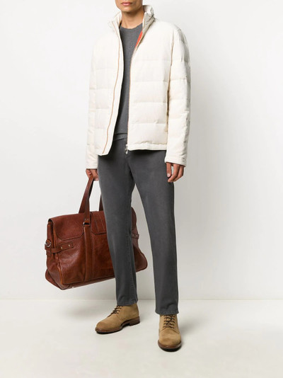 Brunello Cucinelli classic padded jacket  outlook