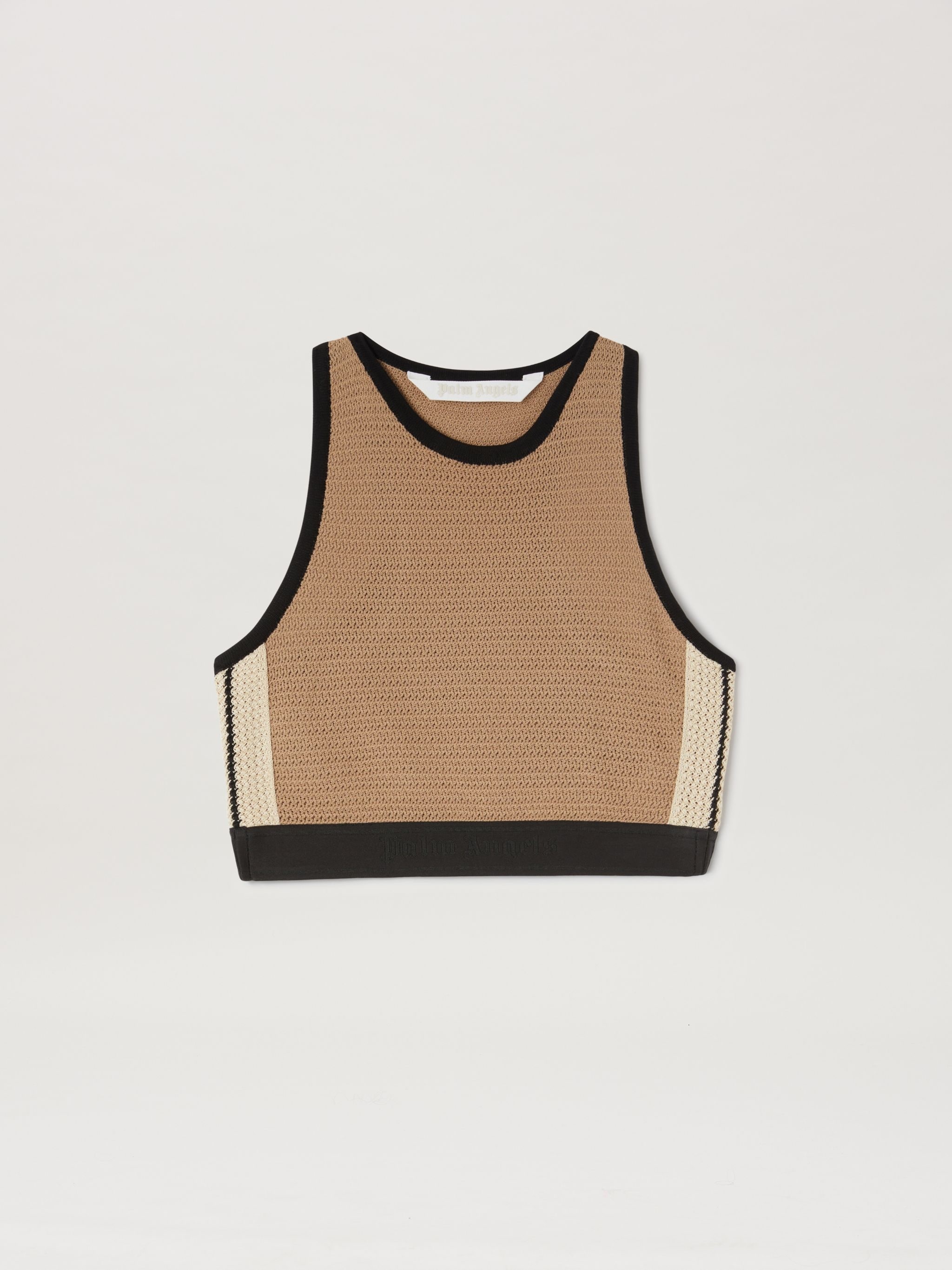 Logo Tape Knit Top - 1