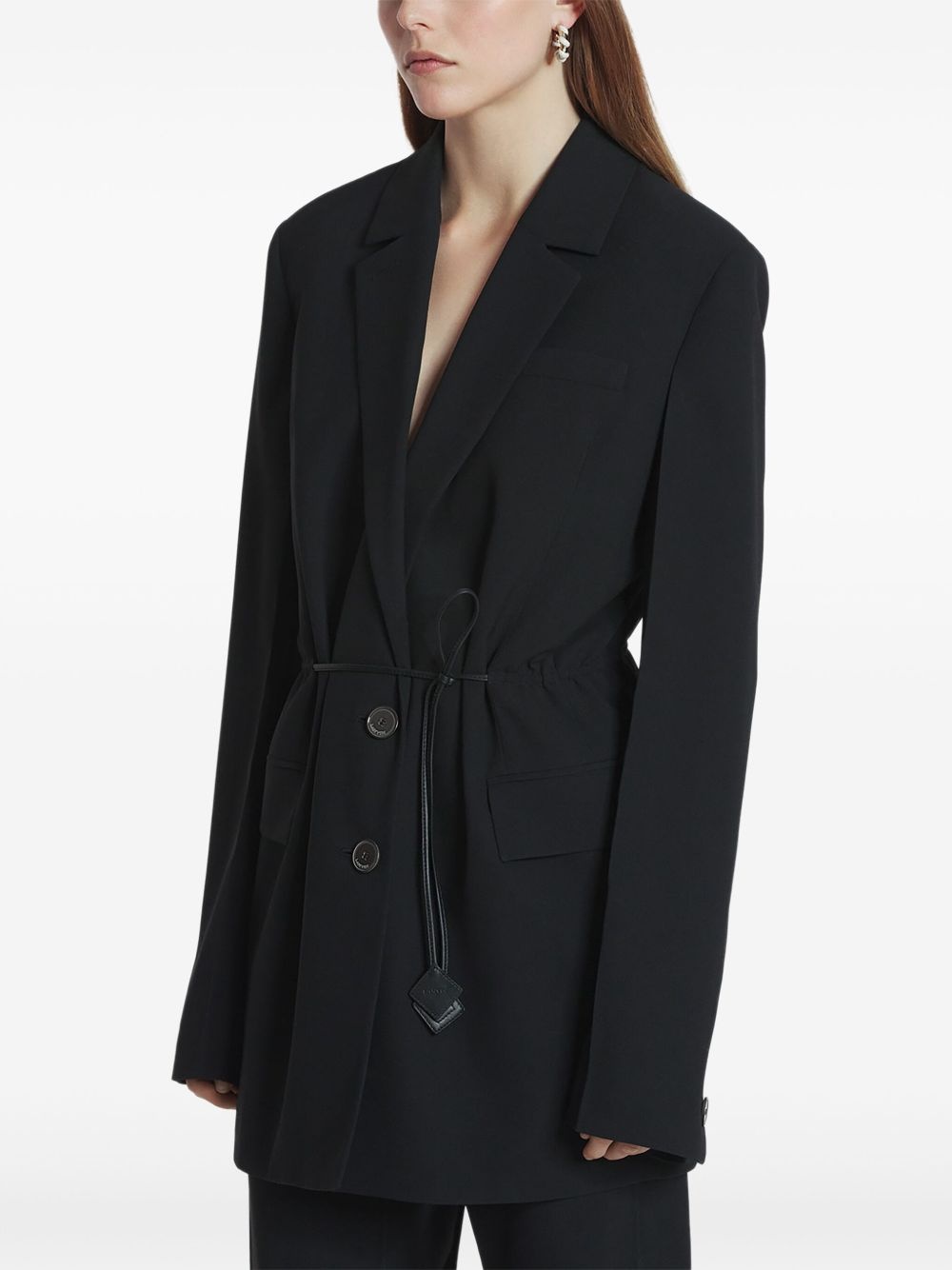virgin wool blazer - 3