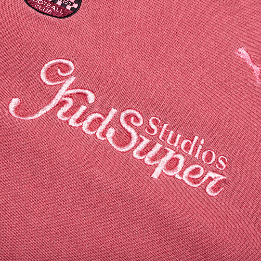 PUMA X KIDSUPER CREWNECK SWEATSHIRT - DARK CRIMSON - 3