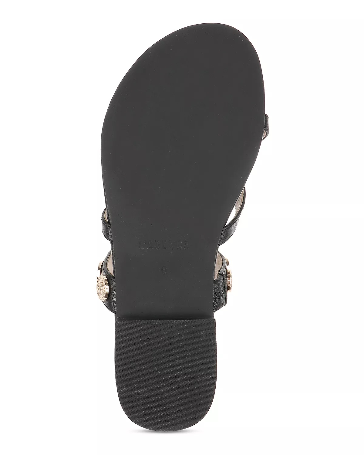 L'AGENCE Women's Hanna Embellished Sandals - 6