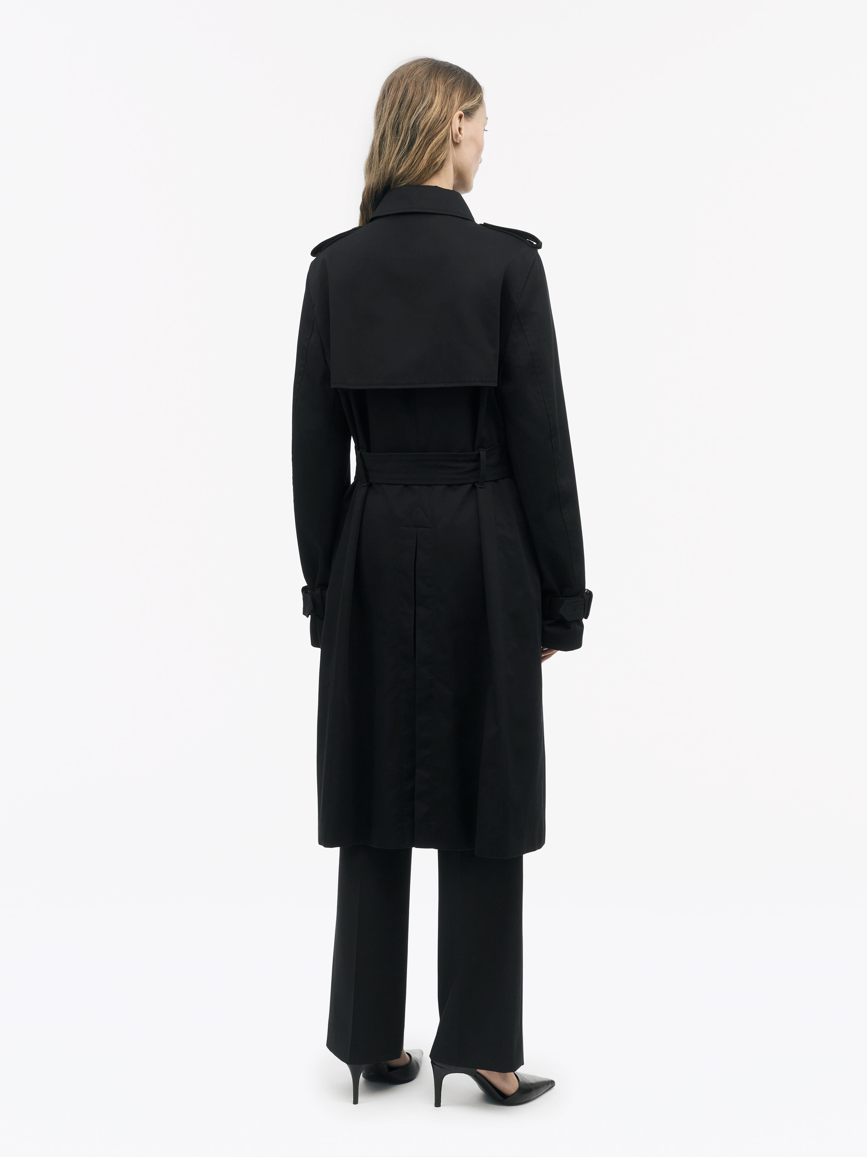 Lamia C Cotton Trench Coat - 3