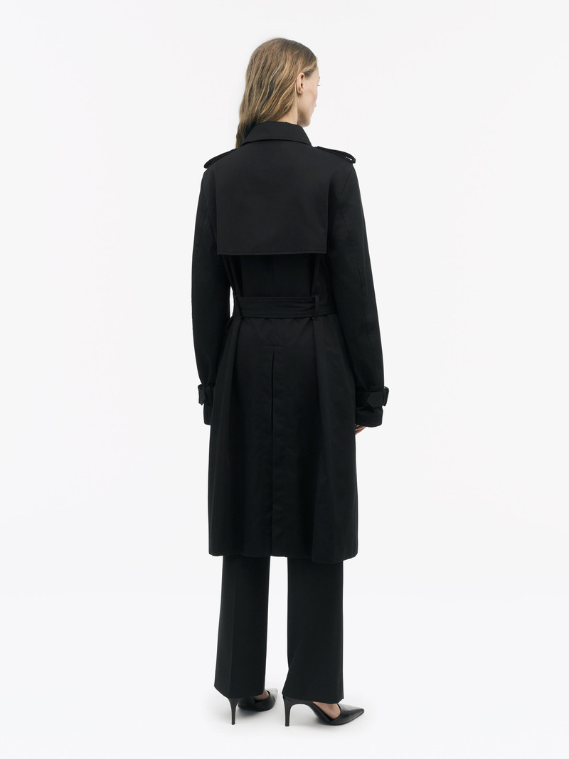 Lamia C Cotton Trench Coat 3